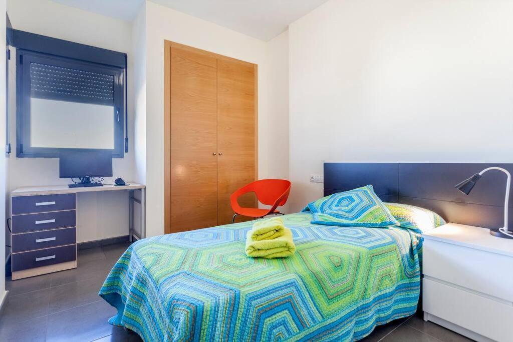 Confortable Beach Appartment With Views To The Sea Puzol Bagian luar foto