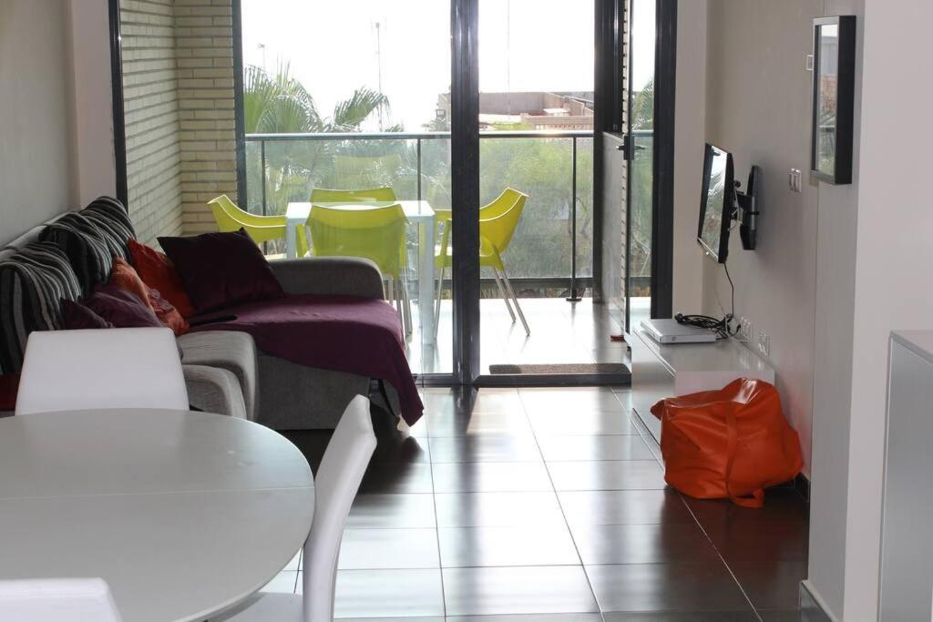 Confortable Beach Appartment With Views To The Sea Puzol Bagian luar foto