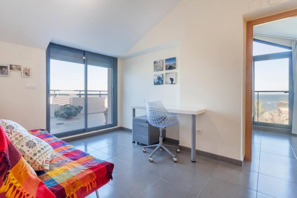 Confortable Beach Appartment With Views To The Sea Puzol Bagian luar foto
