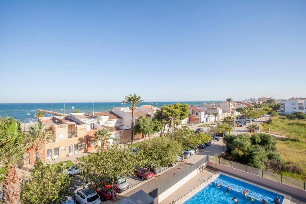 Confortable Beach Appartment With Views To The Sea Puzol Bagian luar foto