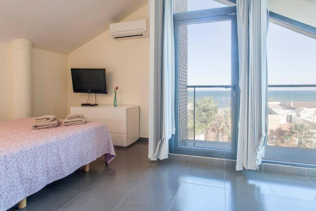 Confortable Beach Appartment With Views To The Sea Puzol Bagian luar foto